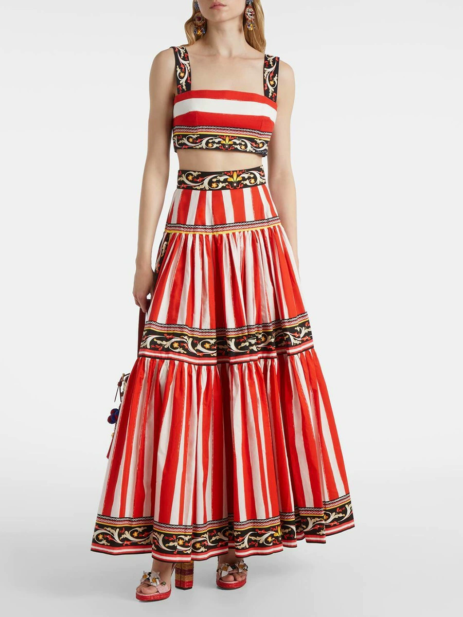 Mandelina Printed Two-Piece Set - OWNCI Mandelina Printed Two-Piece Set - OWNCI